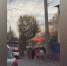 Пожар на Рабочего Штаба. Скриншот видео из телеграм-канала «Сводка» - Irk.Ru
