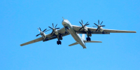 Ракетоносцы Ту-95МС пролетели над нейтральными водами Баренцева и Норвежского морей - M24.Ru