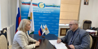 Рабочая встреча с председателем Облизбиркома - Уполномоченный по правам человека