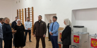 Арби Масаев проинспектировал избирательные участки Аргуна и обратился к горожанам накануне единого дня голосования - Единая Россия