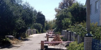 В Курске в районе Краснополянских переулков протягивают новый водопровод - Городские Известия