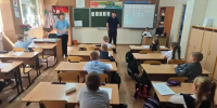 Новосибирские полицейские провели для школьников уроки ПДД - КП-Новосибирск