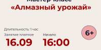 В Рузской библиотеке пройдёт мастер-класс «Алмазный урожай» - Рузский городской округ