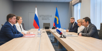 Губернатор Андрей Чибис провел рабочую встречу с руководством территориального управления Росприроднадзора - Министерство информационной политики