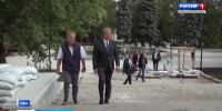 В Уфе близится к завершению реконструкция одного из старейших парков города | ГТРК «Башкортостан» - ГТРК Башкортостан