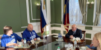 Сергей Ситников поблагодарил костромских молодогвардейцев за  помощь жителям белгородчины - Администрация области
