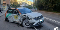 На Ленинградском шоссе в Выборге произошло ДТП с каршеринговым Volkswagen - Газета Выборг