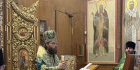 Архиерейское богослужение в Троицком кафедральном соборе г. Щигры. - Щигровская епархия