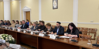 Протоиерей Василий Иванов принял участие в заседании координационного совета по вопросам межнациональных и межконфессиональных отношений при Губернаторе Орловской области. 15 сентября 23026 года, г. Орел - Орловская и Ливенская епархия