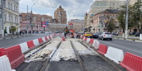 В Туле изменили схему движения по Советской улице из-за ремонта путей - Молодой коммунар