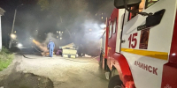 В Ачинске неизвестные подожгли мусор во дворе - Комсомольская Правда