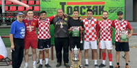 Серебро «Кубка Толстяка»: футболисты Карасукской ЦРБ - Карасукский район