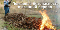 О пожарной безопасности на даче в осенний период - Город Искитим