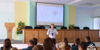 Члены Молодежного совета Главного управления прослушали лекцию о креативности - МЧС России