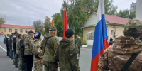 Из Оренбурга в батальон БАРС-6 «Форштадт» отправились 13 добровольцев - Газета Оренбуржье