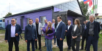 Виталий Хоценко открыл новый молодежный центр в Любинском районе - Правительство Омской области