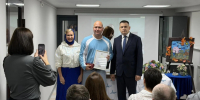 Глава администрации Ленинского района поздравил коллектив компании «Алькон» с 23-летием - Администрация г. Барнаул