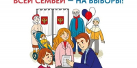 Территориальная избирательная комиссия приглашает жителей принять участие в фотоконкурсе «Всей семьей на выборы»! - Березовский городской округ