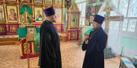 Ачинский благочинный совершил рабочую поездку в Свято-Троицкий приход села Новобирилюссы 1 - Ачинское благочиние