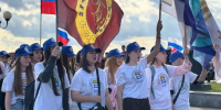 В Благовещенске прошел студенческий парад - ИА Порт Амур
