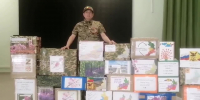 В школе № 40 прошла акция «Посылка бойцу»: ученики собрали помощь и написали письма поддержки - Комитет образования г. Чита