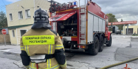В Новосибирском военном институте Росгвардии прошли масштабные пожарно-тактические учения - Росгвардия