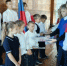 Первоклассникам Кокоревской школы вручили подарки от «Движением Первых» - Рассвет