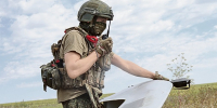 «Добрый» ведет разведку с воздуха: как расчет БПЛА работает в приграничье - Телеканал НТС