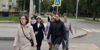 В центре «Милосердие» Нижнекамского района провели занятие по правилам дорожного движения - Министерство труда