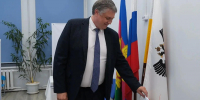 Первый вице-губернатор Кубани Игорь Галась проголосовал в Краснодаре - ТК Краснодар