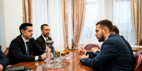 Первый зампред Правительства Кирилл Макаров провел встречу с коллегами из Министерства экономики, инвестиций и территориального развития Свердловской области. - Правительство ДНР