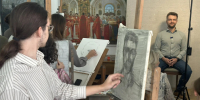 ​Студенты Ярославского художественного училища нарисовали портреты современников - Правительство