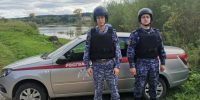 В Вологодской области сотрудники Росгвардии спасли тонувшего мужчину - Росгвардия