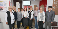 Специалист МФЦ Власихи Дарья Аносова удостоена Почетной грамоты Министерства информационных технологий и связи Подмосковья - ЗАТО Власиха