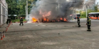 Электробусы работают в штатном режиме в Нижнем Новгороде после пожара - фото 1 - vGorodeN.Ru