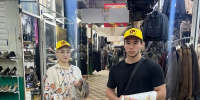 Тамара Ахмедова и Ислам Гаргацов распространили газету "СПРАВЕДЛИВАЯ РОССИЯ" в Махачкале - Справедливая Россия