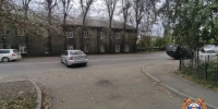 В Иркутске перевернулась «Тойота», пострадала женщина-водитель - КП-Иркутск