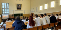 В Чувашском ГАУ прошла встреча студентов с представителями батальона беспилотных систем - Чувашский ГАУ