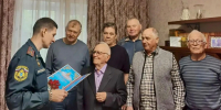 Ветеран пожарной охраны Анатолий Тащев отметил 85-летие - Комсомольская правда