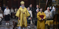 Владыка Максим возглавил Литургию в Вознесенском соборе - Елецкая епархия