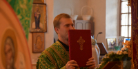 Литургия в Александро-Невском храме села Соловое - Елецкая епархия