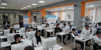 В библиотеке ЧГПУ прошёл третий день учебно-тренировочных сборов по спортивному программированию - ЧГПУ