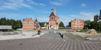Благоустройство Соборной площади в разных локациях. Фото из архива редакции - Ритмы любимого  Новочебоксарска:  Новочебоксарск: развиваем город вместе - Газета Грани