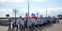 Студенты Амурской ГМА стали участниками общегородского Парада студенчества - Амурская ГМА