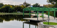 Пруд в парке "Изумрудный" / Фото: amic.ru / Екатерина Смолихина - ИА Амител