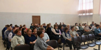 Глава округа посетил гимназию №1 - Карасукский район