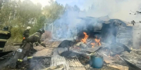 Дачный дом горел в садовом товариществе в Томском районе - Комсомольская Правда