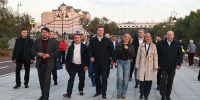 В Омске Виталий Хоценко торжественно открыл обновлённую набережную Тухачевского - Газета Ваша звезда