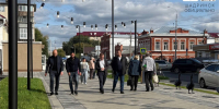 В Шадринске завершается комплексное благоустройство квартала в центре города. - Администрация г. Шадринска