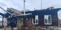 Жилой дом сгорел в поселке Память Парижской Коммуны - Нижегородская правда